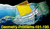 Geometry problems 181-190