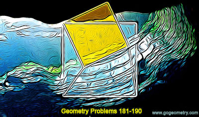 Geometry Problems 181-190