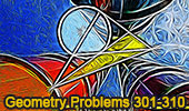 Geometry problems 301-310