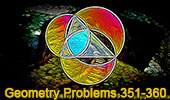 Geometry problems 351-360