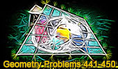Geometry problems 441-450
