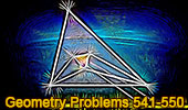 Geometry problems 541-550