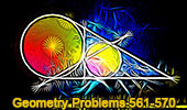 Geometry problems 561-570