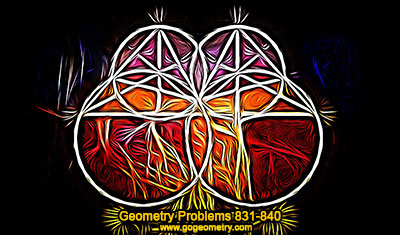 Geometry Problems 831-840 Triangle, Altitude, Orthocenter, Circumcircle, Circumcenter, Concyclic Points, Cyclic quadrilateral