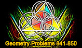 Geometry problems 841-850