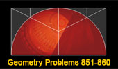 Geometry problems 851-860