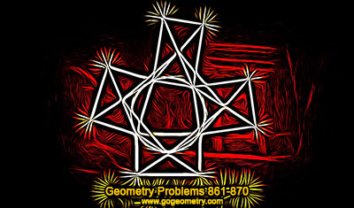 Geometry Problems 861-870 Triangle, Medians, Centroid, Circumcenters, Concyclic Points, Circle, Cyclic quadrilateral