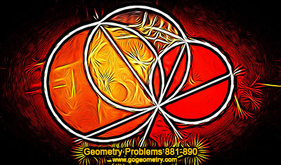 Geometry Problems 881-890 Triangle, Medians, Centroid, Circumcenters, Concyclic Points, Circle, Cyclic quadrilateral