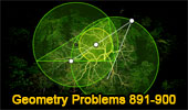 Geometry problems 891-900