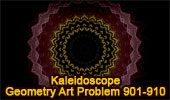 Online Kaleidoscope: Geometry Problem Art 901 - 910