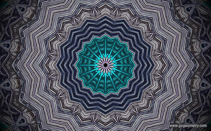 Geometric Art: Kaleidoscope of problem 20. iPad Apps