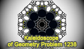 Kaleidoscope of equilateral triangles and circles. iPad Apps