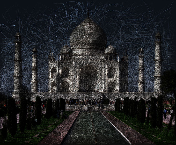 Geometry in the Taj Mahal, Geometric Art using Mobile Apps