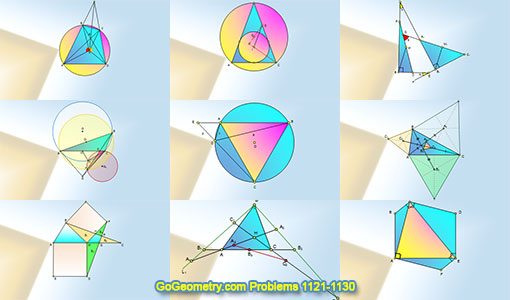 GoGeometry problems 1121-1130