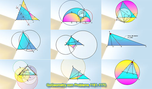 GoGeometry problems 1161-1170