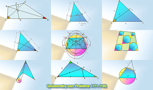 GoGeometry problems 1171-1180