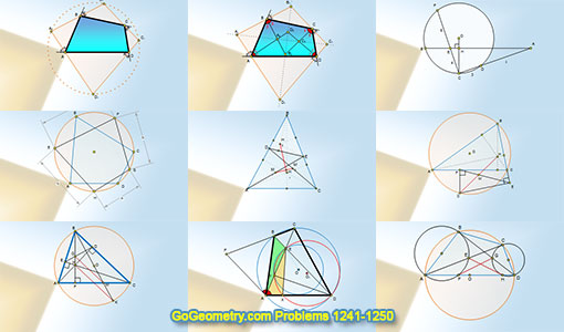 GoGeometry problems 1241-1250