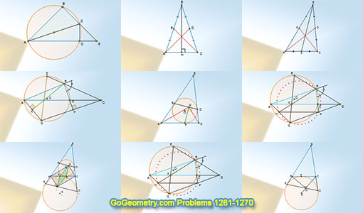 GoGeometry problems 1261-1270