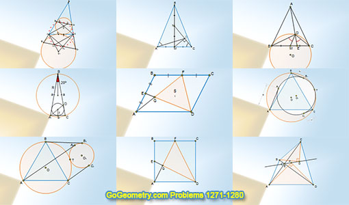 GoGeometry problems 1271-1280