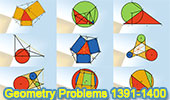 Geometry problems 1391-1400