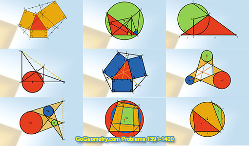 GoGeometry problems 1391-1400