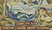 Open Pit Art, Sierrita Copper Mine