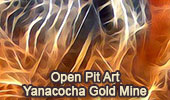 Open Pit Art, Yanacocha Gold Mine