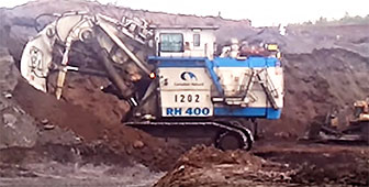 Terex RH400 Mining Excavator