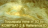 Toquepala in 3D by KOMPSAT-2 and Reference3D