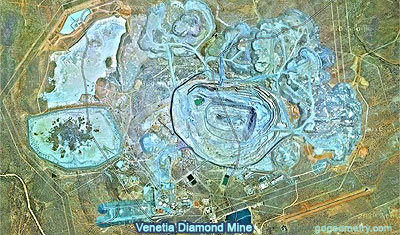 Mining in the World: Venetia Diamond Mine
