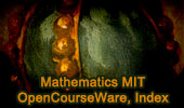 MIT Math OCW Index