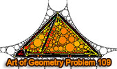 Geometric Art of Problema de Geometría 109 using Mobile Apps