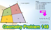 Quadrilateral area, Midpoint, Elearning