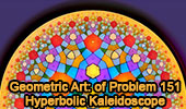 Kaleidoscope Problem 151 Poincare Disk Model