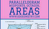 Typography problem 161 Parallelogram and Octagon Areas