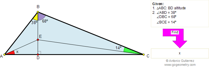 Triangulo, Altura, Ángulo, Líneas Auxiliares