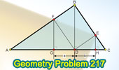 Elearn 217: Right triangle, Altitude, Projections