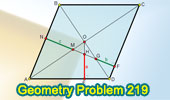 Rhombus problem