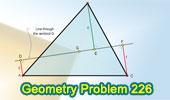 Problem 226: Triangle, Centroid