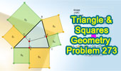 Problem 273 Triangle and Squares