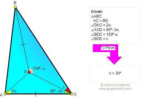 Problem about triangle and angles