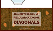 Typography of problem 287 Regular Octagon