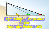 Right triangle, Congruence, Angles