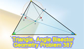 Triangle, Angle Bisector, Perpendicular, Concyclic points