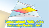 Problem 441: Quadrilateral, Area