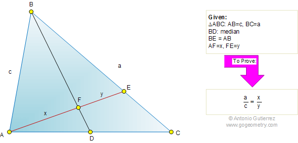 Triangle, Median, Cevian, Isosceles