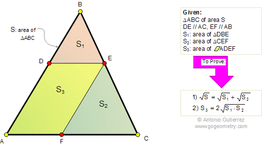 Problem 470: Triangle Similarity Area