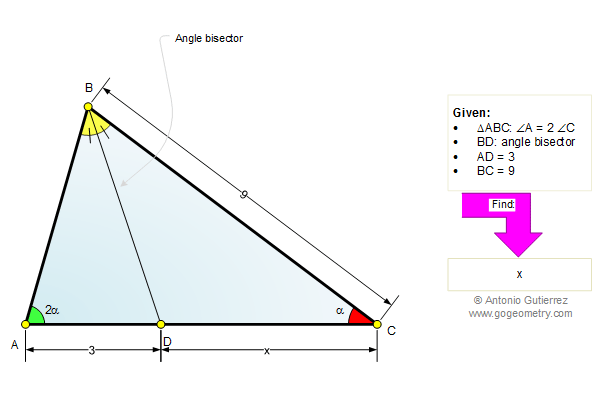 Triangle, Angle Bisector, Angle