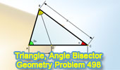 Triangle, Angle Bisector, Double Angle