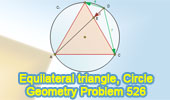 Equilateral triangle, Circumcircle